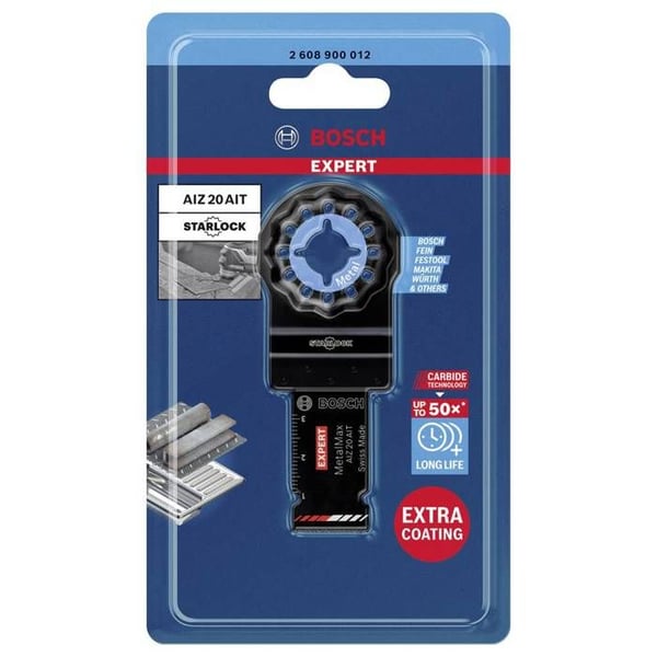 Bosch Tarvikkeet 2608900012 EXPERT MetalMax AIZ 20 AIT Karamme Kylpyveitsi 1 kappale 1 kpl(s)