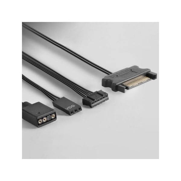 Kapsel fläktar - Mars Gaming - MF-3D RGB - 12cm - Vit - Kraftfull och tyst luftflöde