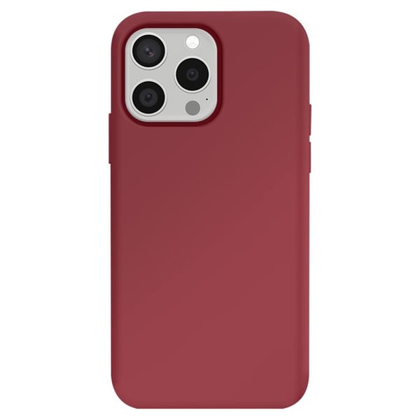 Chockresistent Fodral - MOXIE - iPhone 15 Pro Max - Mjuk TPU - Välgjord Finish - Röd