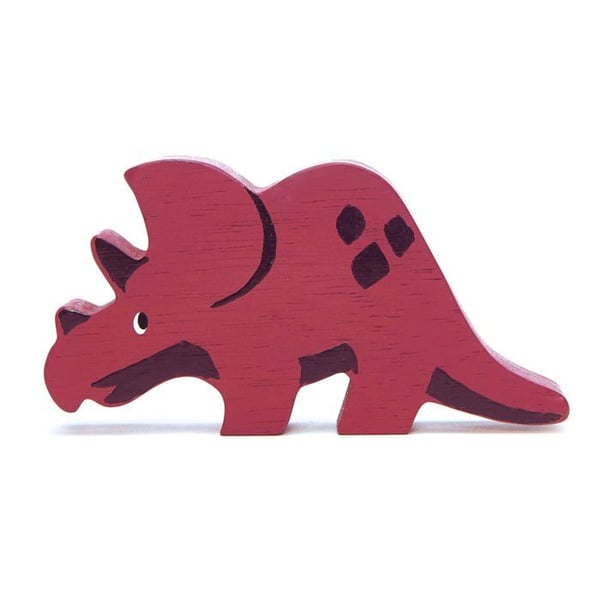Tender Leaf Toys - Trä Triceratops - DAM