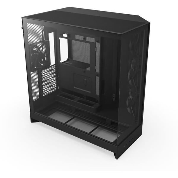 Mellanstor dubbelkammare chassi - NZXT - CM-H92FB-01 - H9 Flow - Svart