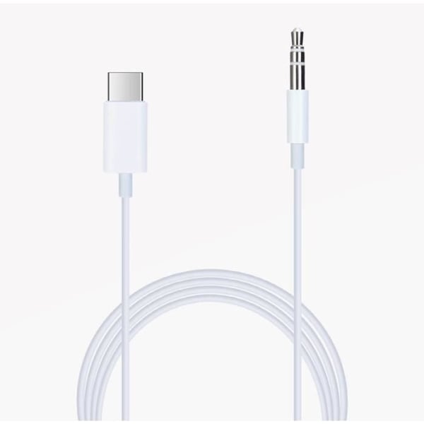 USB Type-C till 3,5 mm jackadapterkabel för Samsung Galaxy A10e Plug and Play-kabel för ditt headset, bilradio...