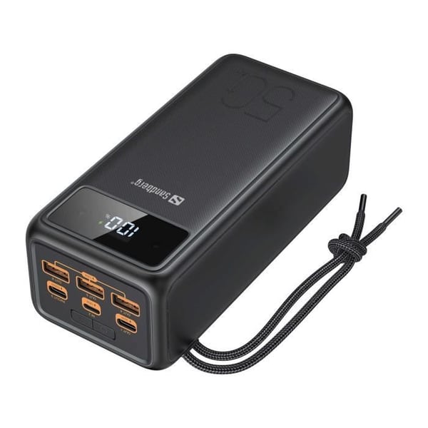 Powerbank - SANDBERG - 420-75 - Lithium-ion 20000 mAh - USB-A og USB-C PD - Hurtig opladning