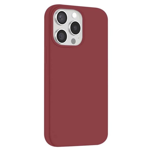 Chockresistent Fodral - MOXIE - iPhone 15 Pro Max - Mjuk TPU - Välgjord Finish - Röd