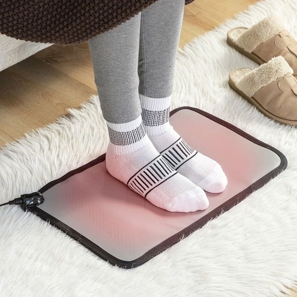 INNOVAGOODS elektrisk uppvärmd matta - hemat - 2 temperaturnivåer - halkfri bas - 50W