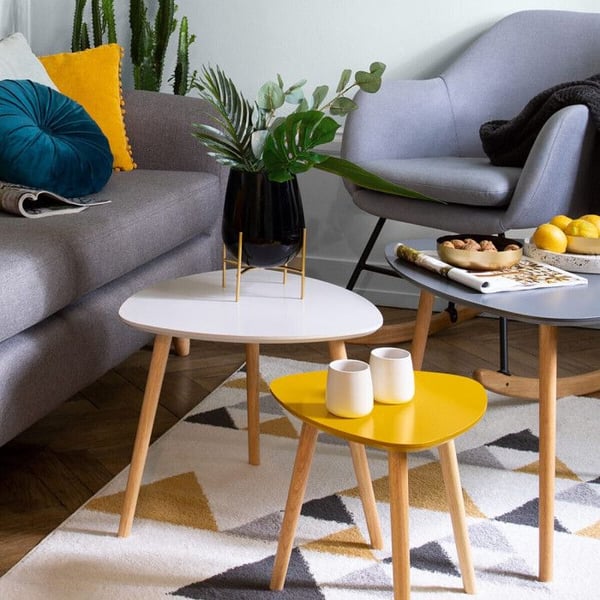 Set med 3 häckbord kombi Miléo Atmosphera