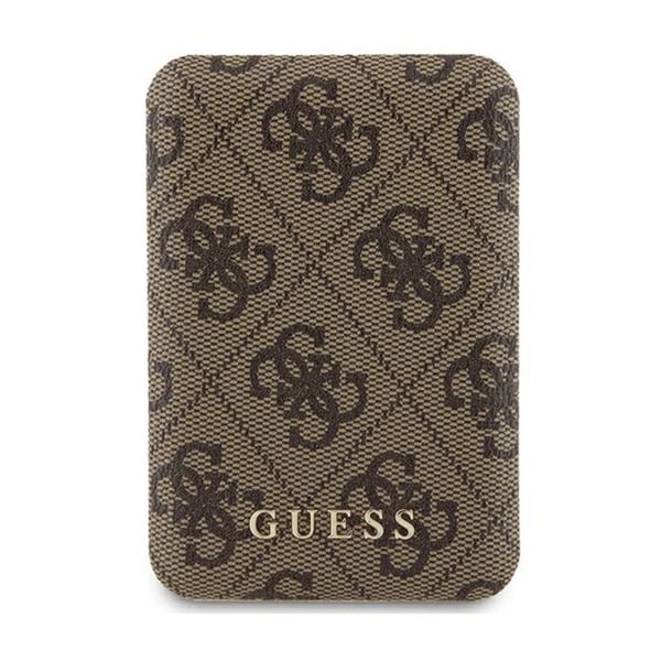 Gissa 4G Cuir Logotyp Metall MagSafe - Trådlöst batteri 5000 mAh 15 W MagSafe (brun)
