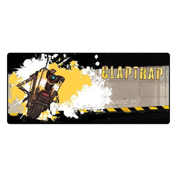 Musmatta XXL - DEVPLUS - Claptrap - Svart - Borderlands - Stort format