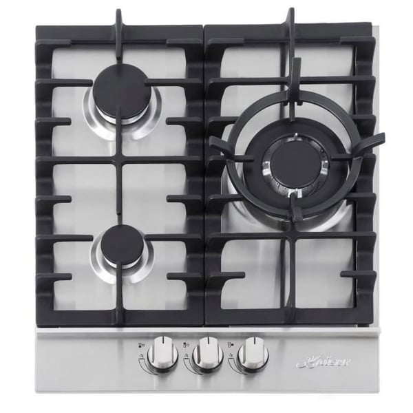 Gaskök - Kaiser - KG 4354 - 45 cm - 3 brännare - Rostfritt stål