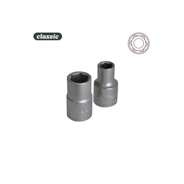 Hexagonala uttag 1-2 av 10mm E610 Mota