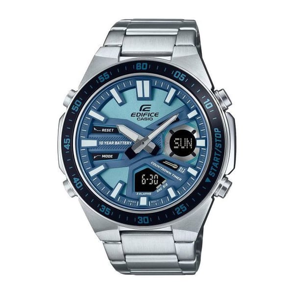 Klocka - CASIO - Edifice Collection - Digital & analog - Autonomi 10 år - Vattentålighet 10 bar