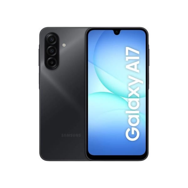 Smartphone - SAMSUNG - Galaxy A17 - 8 Go RAM - 256 Go - Skärm 6,7" Super AMOLED