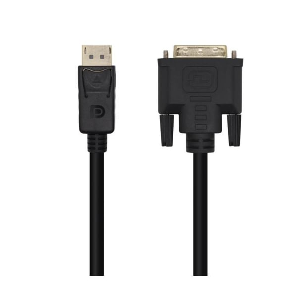 KABEL KONVERTER AISENS DISPLAYPORT TILL DVI DP-M-DVI-M SVART 3.0M