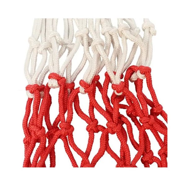 Basketbollnät Softee Equipment - 2-pack, polypropen 6 mm, tvåfärgad