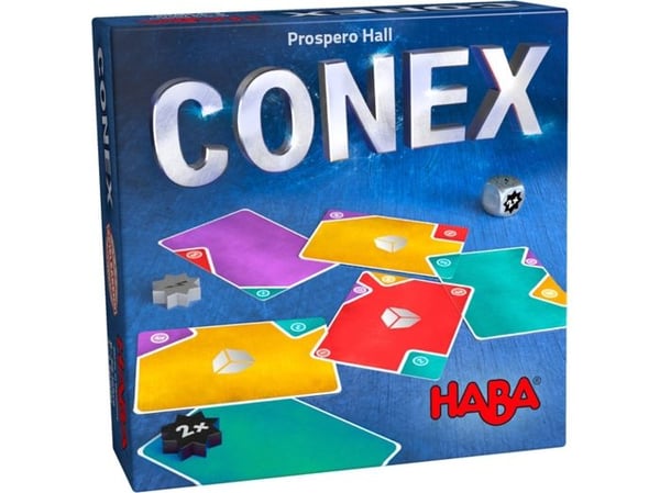 CONEX kortspel - HABA - CONEX modell - Blå - Blandat - Vuxen