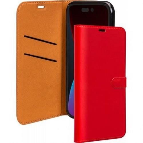 Fodral till iPhone 14 Pro Max - BIGBEN CONNECTED - Folioplånbok - Röd - Magnetisk stängning