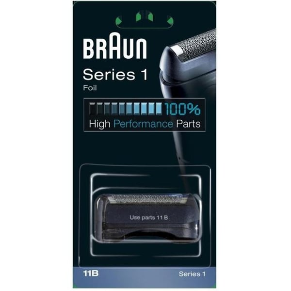 Huvudmodul - BRAUN - Serie 1 - Svart - Ersättningsdel 11B för elektrisk rakapparat