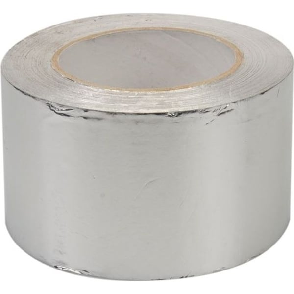Aluminiumtejp - SILVERLINE - Brandbeständig - 50mm - Motståndskraftig mot höga temperaturer - Isolerande Aluminiumtejp - SILVERLINE - Brandbeständig - 50mm - Motståndskraftig mot höga temperaturer - Isolerande
