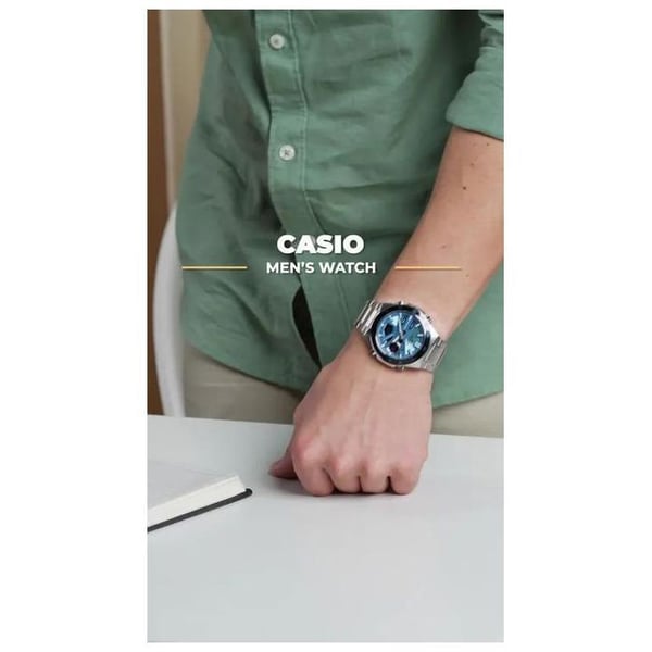 Klocka - CASIO - Edifice Collection - Digital & analog - Autonomi 10 år - Vattentålighet 10 bar