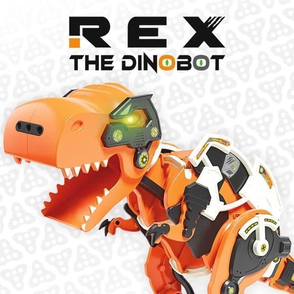 Xtrem Bots - T Rex Dinobot, Toy Robot Dinosaur, Programmerbar Dinosaur Robot, Child Robot, Tyrannosaurus And Giant Robot