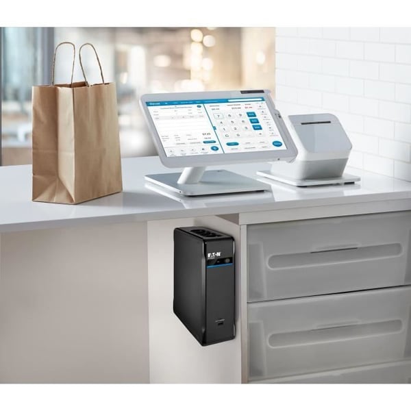 Omdrejningssystem - EATON - 3P Ellipse 3P1700UI - Til professionel PC eller kasseapparat - Lynbeskyttelse - 1700VA - 1040W