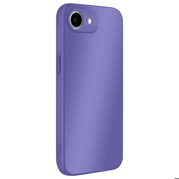 Silicone Soft-Touch-skal för iPhone 17e – Lila