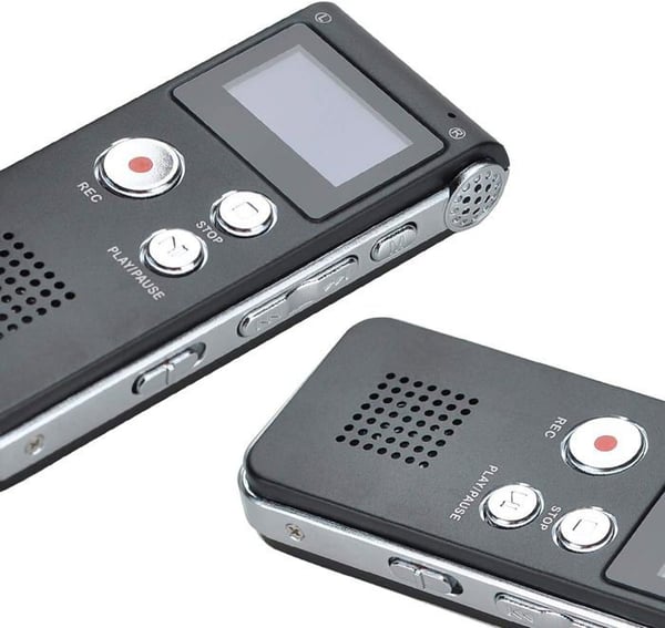 Dictaphone - Multifarvet - 8GB - Stemmememo - MP3-afspiller - Bærbar