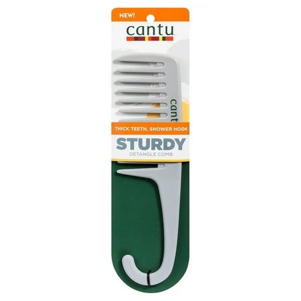 Tjock utredningskam - CANTU - Modell Sturdy Wash - Breda tänder - För afrohår - Minskar brott