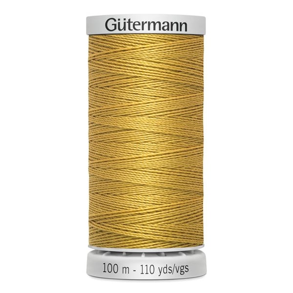 Fil extra stark 100% polyester Gutermann, paket med 5 spolar av 100m - Att 968 - pepparkaka