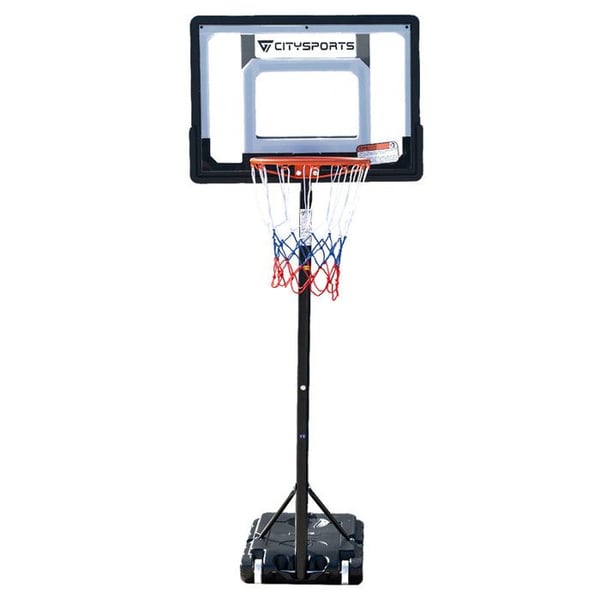 CITYSPORTS Basketbollkorg Höjdjusterbar 155-210CM Panel 38cm för tonåringar CITYSPORTS Basketbollkorg Höjdjusterbar 155-210CM Panel 38cm för tonåringar