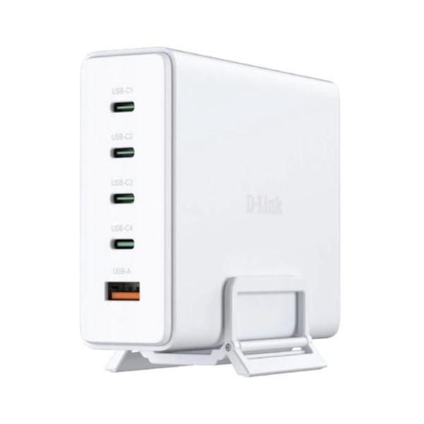 D-Link DCF-241/E universell mobilladdare Vit Snabbladdning Inomhus