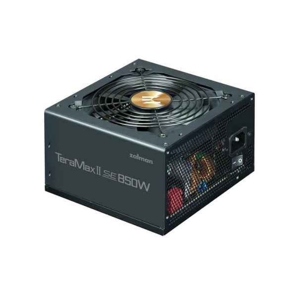 Strömförsörjning PC - ZALMAN - Teramax II SE 850W - 80 PLUS Gold - ATX - Fläkt 12 cm