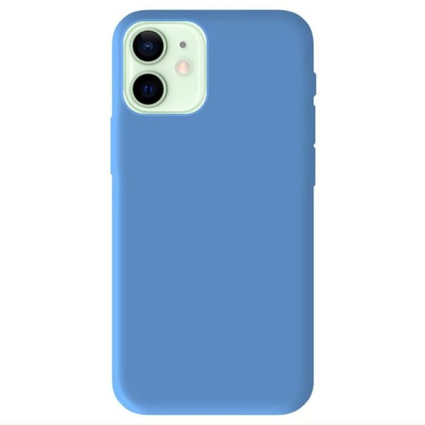 Himmelblå silikonfodral - Kompatibel med Apple iPhone 12 Mini