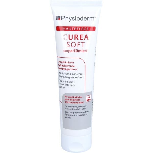 cUrea mjuk hudvårdscreme utan parfym, 100 ml Crème
