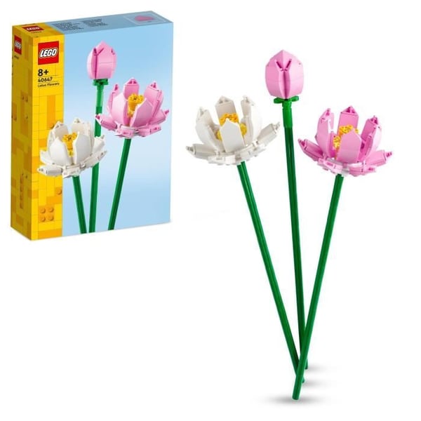 LEGO® 40647 Creator Lotusblommor - Byggsats för Flickor och Pojkar - Från 8 År - Botanicals-kollektionen