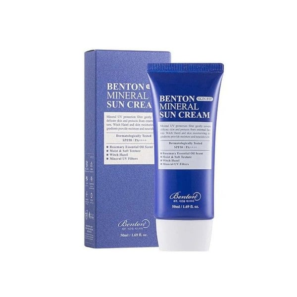 Solscreme - BENTON SKIN FIT - SPF50+ - Beskyttelse PA++++ - 50 ml