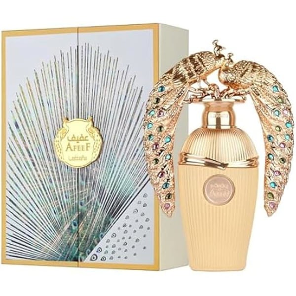 Eau de Parfum - LATTAFA - Afeef - 100 ml - Unisex - Blommiga och träiga noter