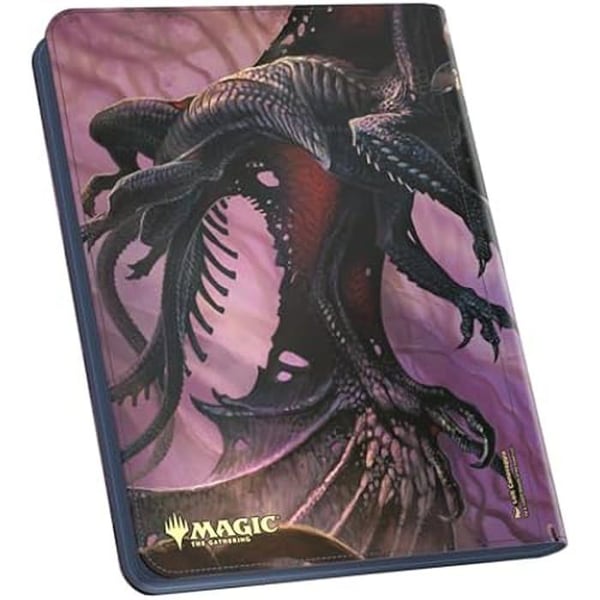 Spelaccessoar - ULTIMATE GUARD - Zipfolio 360 Xenoskin - Svart - Hållbar - Magic: The Gathering