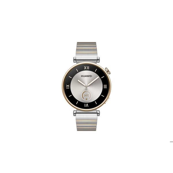 Klocka - Huawei - WATCH GT4 41mm ELITE ST - Rostfritt stål - Batteritid 7 dagar - 100 träningslägen