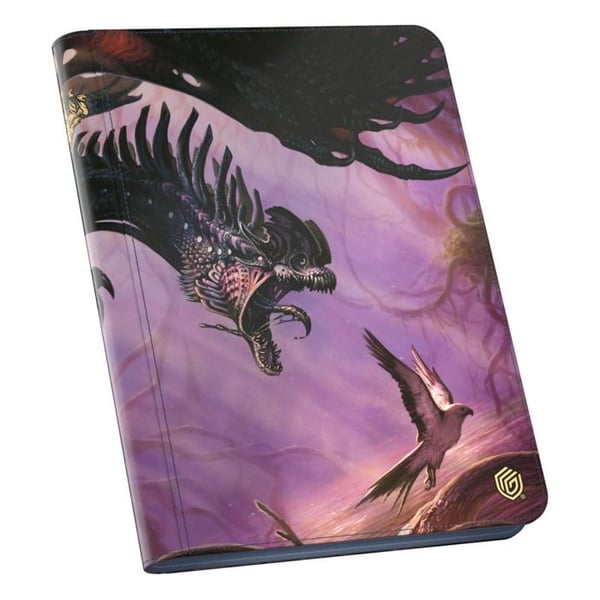 Spelaccessoar - ULTIMATE GUARD - Zipfolio 360 Xenoskin - Svart - Hållbar - Magic: The Gathering
