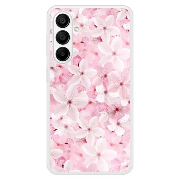 Coque i förstärkt silikon med tryck kompatibel med Samsung Galaxy A15 Sakura