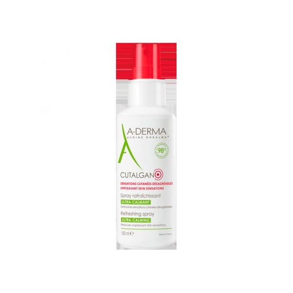 A-derma cutalgan spray uppfriskande ultra-lugnande 100ml