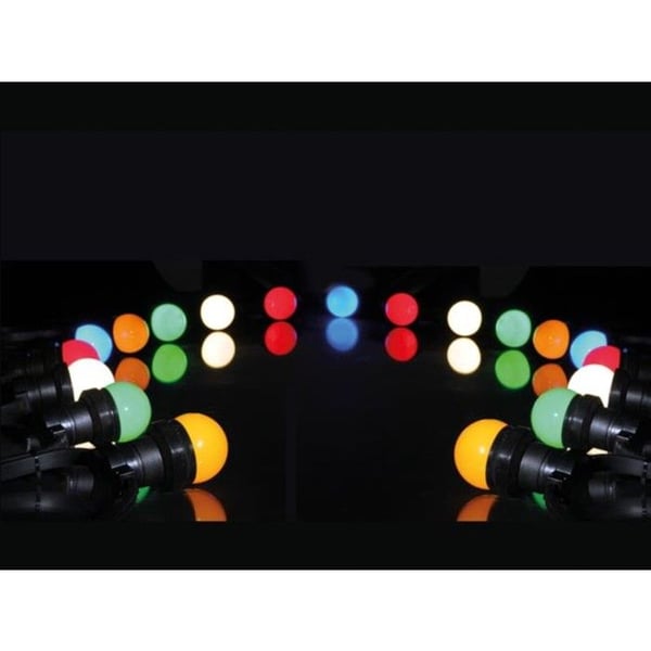 Multifärgade LED-lampor - VELLEMAN - 10 st - Röd - Gul - Blå - Grön - Varm vit