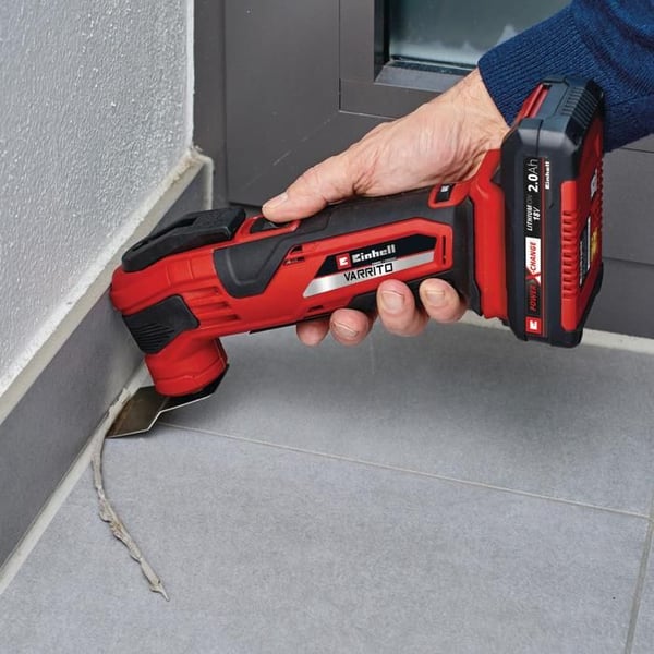 Einhell Trådlös multifunktionsverktyg VARRITO - Solo PXC (18V, 11000-20000 min.-1) Levereras utan batteri eller laddare