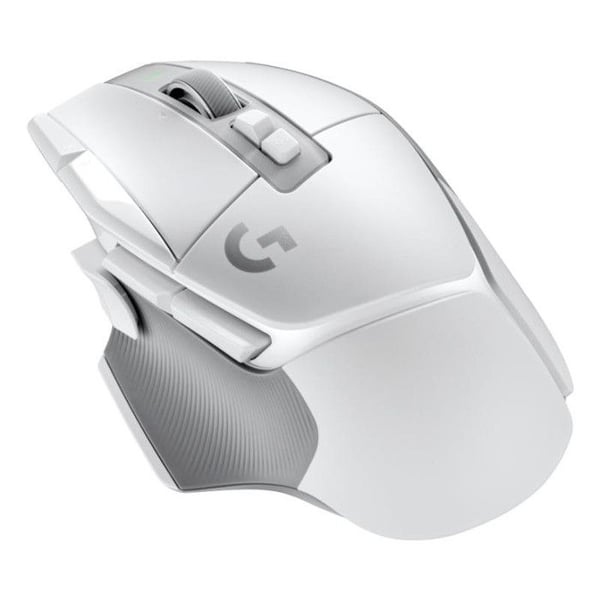 Mus - Logitech - G G502 X LIGHTSPEED - Optisk - 8 knappar - Trådlös - Vit