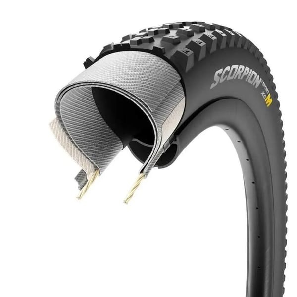 Cykeldæk - PIRELLI - Scorpion Sport XC M - 29x2.4 - Pro væg 60 Tpi - Pro sammensætning Holdbarhed