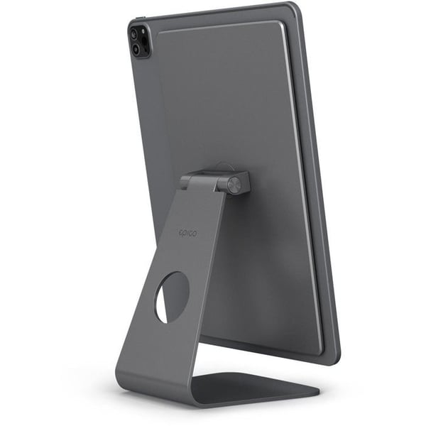 Magnetiskt stöd - EPICO - iPad Pro 12,9/iPad Air 13 - Ljusgrå - Justerbart läge - Skrivbord
