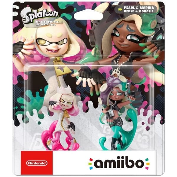 Amiibo Figur - Pearl & Coralie • Splatoon Collection
