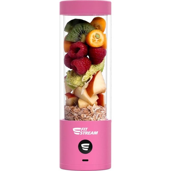 Bordsblender - FitStream Pro rosa - 45 W - USB-C - 1 hastighet