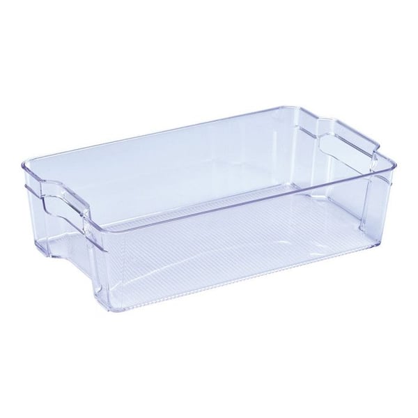 Organisatör Kylskåp - MONDEX - 8L - PET Återvinningsbart - Transparent - 37x21,5x10cm